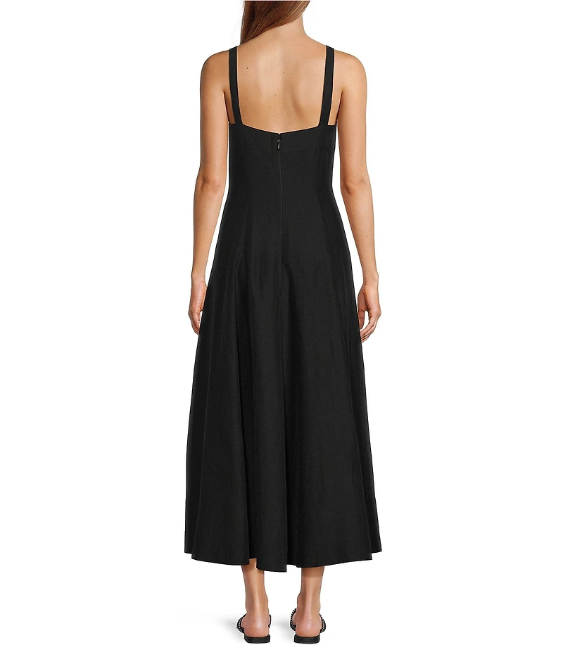 Antonio Melani Tarralee Linen Sweetheart A-Line Dress