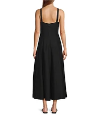 Antonio Melani Tarralee Linen Sweetheart A-Line Dress