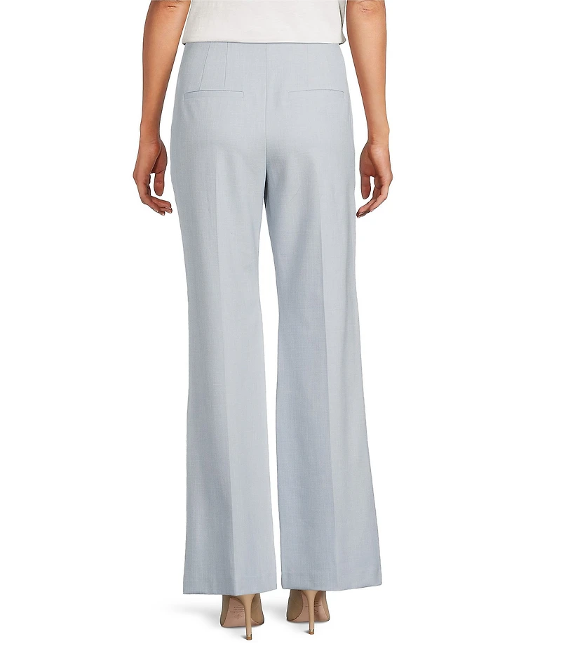 Antonio Melani Tegan Slub Suiting Flat Front Pants