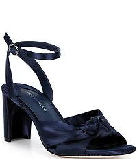 Antonio Melani Tess Satin Knotted Dress Sandals