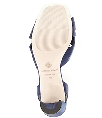 Antonio Melani Tess Satin Knotted Dress Sandals
