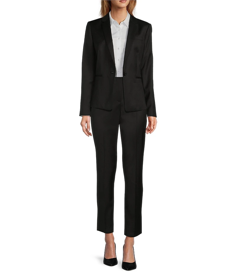 Antonio Melani Theo Loro Piana® Luxe Wool Ankle Pants