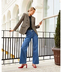 Antonio Melani Tierney Wide Leg Denim Jeans
