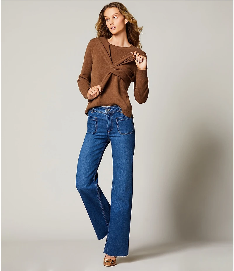 Antonio Melani Tierney Wide Leg Denim Jeans