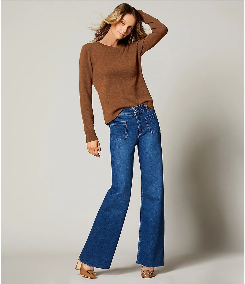 Antonio Melani Tierney Wide Leg Denim Jeans