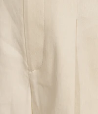 Antonio Melani Tropez Linen High Rise Flat Front Pleated Shorts