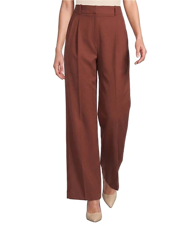 Antonio Melani Twill Vera Stretch Flat Front Pant