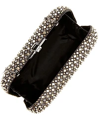 Antonio Melani Two Tone Rhinestoned Minaudiere