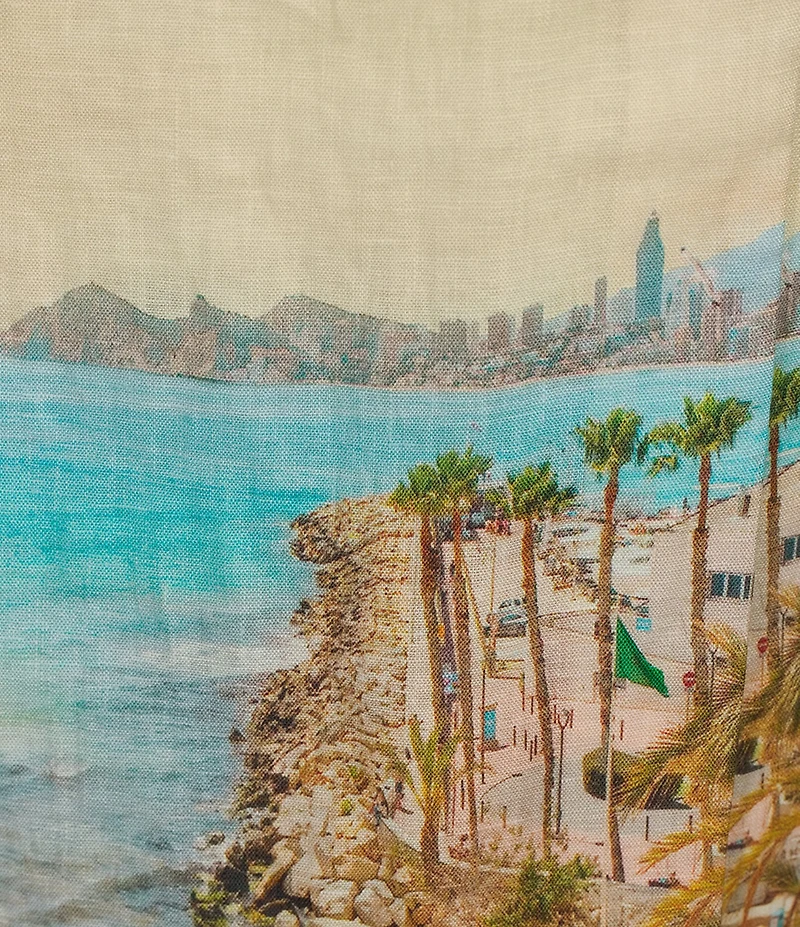 Antonio Melani Tyra Beach Square Neckline Sleeveless Shell Dress