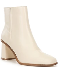 Antonio Melani Vahn Leather Dress Booties
