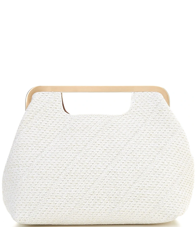 Antonio Melani Violet Knit Clutch