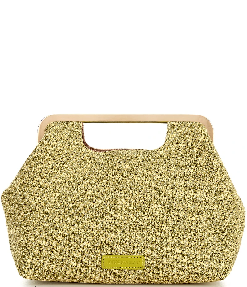 Antonio Melani Violet Knit Clutch