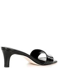 Antonio Melani Vita Patent Leather Dress Slide Sandals