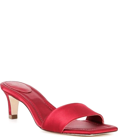 Antonio Melani Vita Satin Dress Slide Sandals