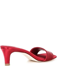 Antonio Melani Vita Satin Dress Slide Sandals