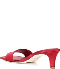 Antonio Melani Vita Satin Dress Slide Sandals