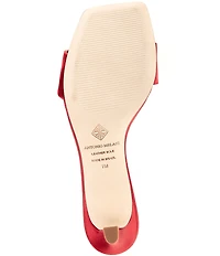 Antonio Melani Vita Satin Dress Slide Sandals
