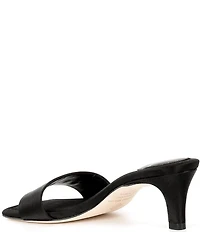 Antonio Melani Vita Satin Dress Slide Sandals