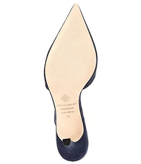Antonio Melani Whit Suede Slingback Pumps