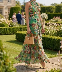 Antonio Melani x Amanda Jones Vaughan Birdie Wicker Tortoise Top Handle Satchel Bag