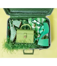 Antonio Melani x Amanda Jones Vaughan Ginger Satin Platform Block Heel Dress Sandals