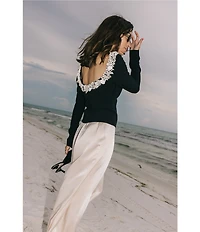 Antonio Melani x Elizabeth Damrich Candlelight Drapey Satin Wide-Leg Pant