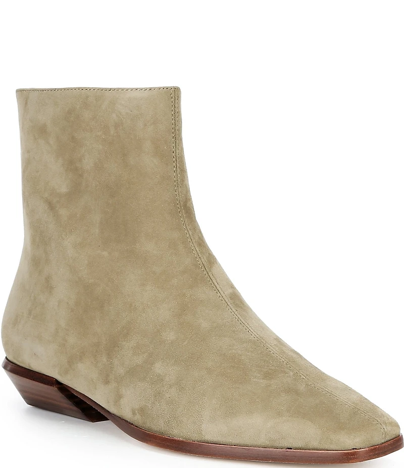 Antonio Melani x Kristen Nichols George Suede Low Heel Booties