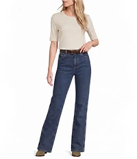 Antonio Melani x Kristen Nichols Sullivan Denim High Rise Straight Leg Jeans