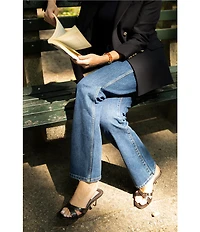 Antonio Melani x Kristen Nichols Sullivan Denim High Rise Straight Leg Jeans