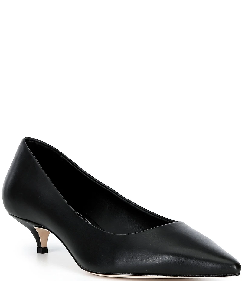 Antonio Melani x Kristen Nichols Vendome Leather Kitten Heel Pumps
