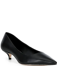 Antonio Melani x Kristen Nichols Vendome Leather Kitten Heel Pumps