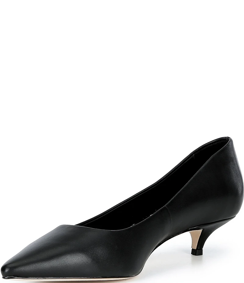 Antonio Melani x Kristen Nichols Vendome Leather Kitten Heel Pumps