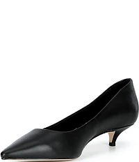 Antonio Melani x Kristen Nichols Vendome Leather Kitten Heel Pumps