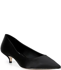 Antonio Melani x Kristen Nichols Vendome Satin Kitten Heel Pumps