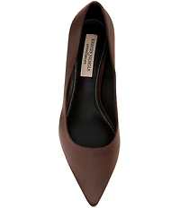 Antonio Melani x Kristen Nichols Vendome Satin Kitten Heel Pumps