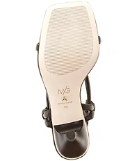 Antonio Melani x M.G. Style Brooks II Leather Slingback Dress Sandals