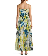 Antonio Melani x M.G. Style Lamar Printed Two Piece Poplin Blouse & Skirt Set