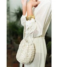 Antonio Melani x M.G. Style Salty Sands Crochet Maxi Dress Swim Cover Up