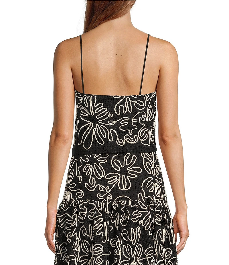 Antonio Melani x Style by Simkins Aoife Crochet Top & Skirt Set