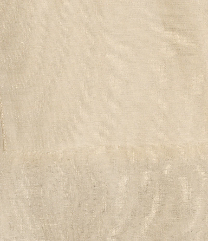 Antonio Melani x Style by Simkins Coordinating Lynn Linen Blend Off the Shoulder Short Sleeve Top