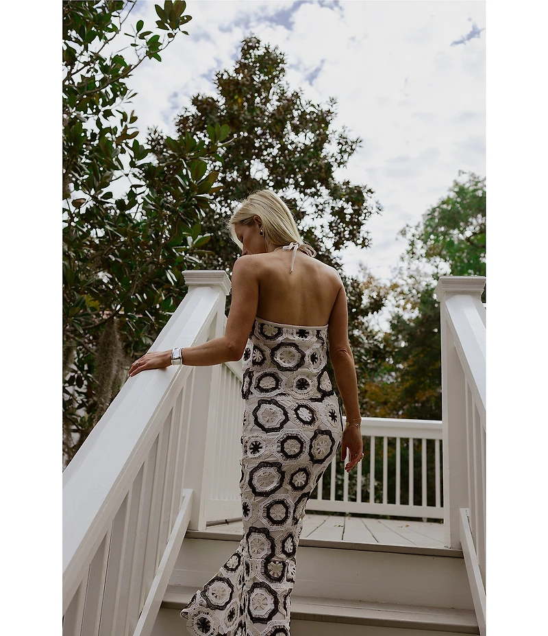 Antonio Melani x Style by Simkins Somers Crochet Top & Skirt Set