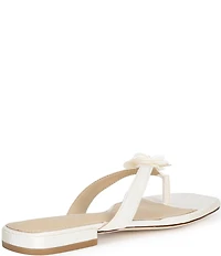 Antonio Melani x Stephanie Covington Rosa Floral Ornamented Flat Sandals