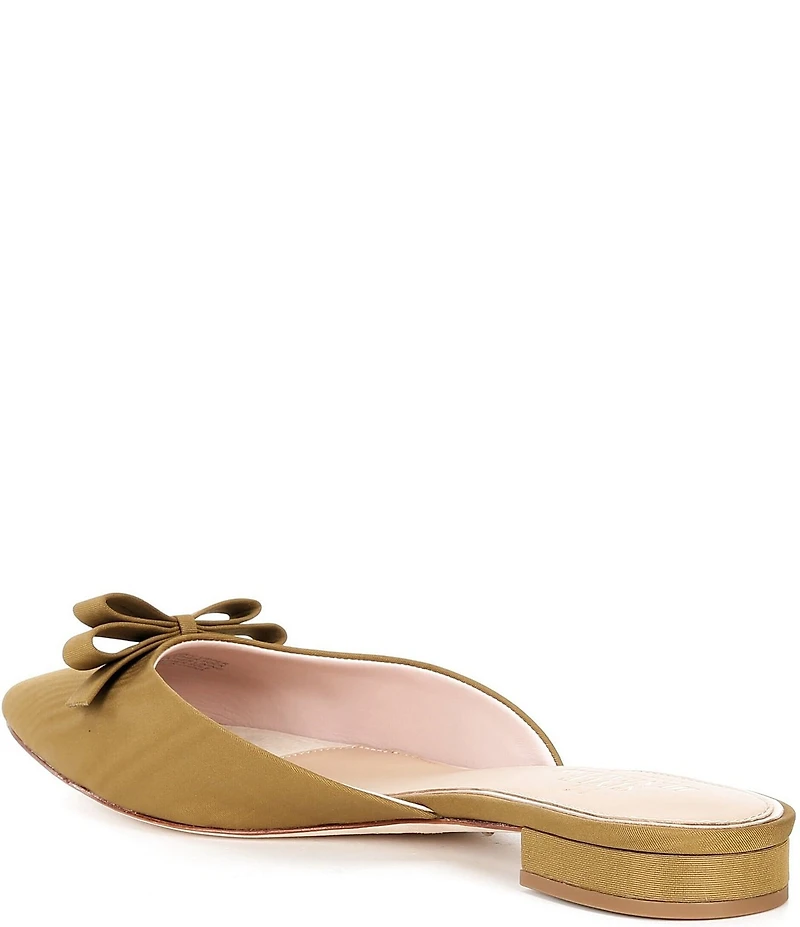 Antonio Melani x Style Bungalow Chez Fabric Bow Detail Mules