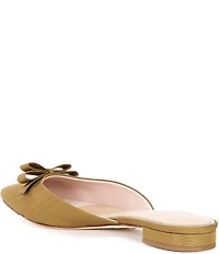 Antonio Melani x Style Bungalow Chez Fabric Bow Detail Mules