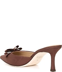 Antonio Melani x Style Bungalow Lido Fabric Bow Detail Dress Mules