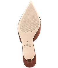 Antonio Melani x Style Bungalow Lido Fabric Bow Detail Dress Mules