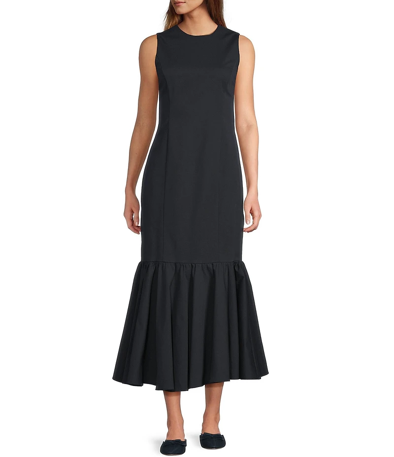 Antonio Melani x Style Bungalow The Park View Sheath Sleeveless Detachable Belt Dress