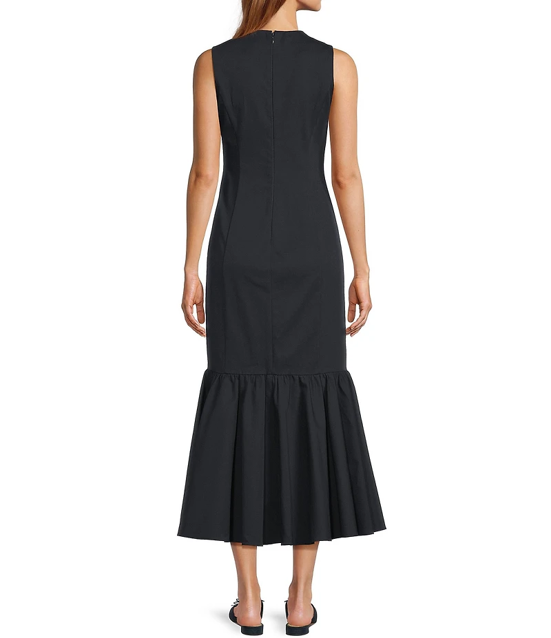 Antonio Melani x Style Bungalow The Park View Sheath Sleeveless Detachable Belt Dress