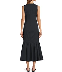 Antonio Melani x Style Bungalow The Park View Sheath Sleeveless Detachable Belt Dress