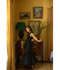 Antonio Melani x Style Bungalow The Park View Sheath Sleeveless Detachable Belt Dress